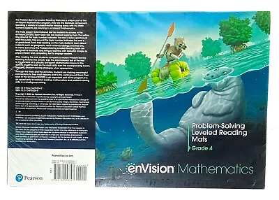 Envision Math Grade 4 Problem Solving Leveled Reading Mats Student Set 2020 • $10