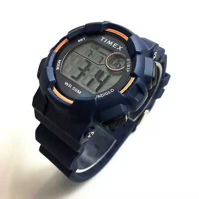 Unisex Timex Mako DGTL 16mm Resin Band Watch TW5M23500 TW5M235009J • $41