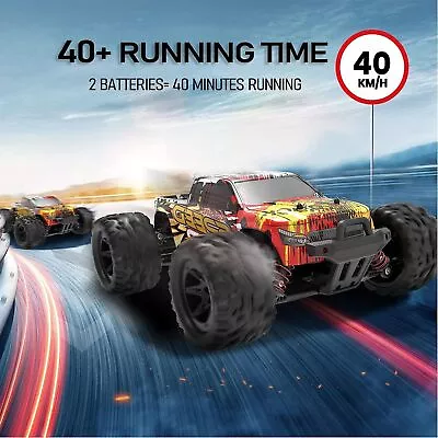 DEERC 9310 1:18 RC Car 4WD Off Road RC Monster Truck All Terrains RC Toy Truck • £64.99