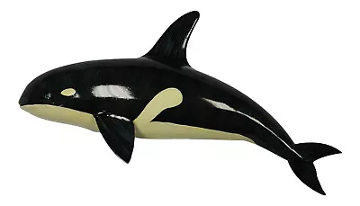 Orca Killer Whale Under The Ocean Animal 12 Inch Kid Room Bath Wall Plaque Decor • $14.88