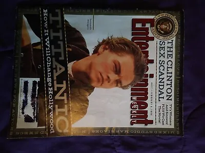 Entertainment Weekly February 6 1998 - Titanic Leonardo DiCaprio *Cover  • $11