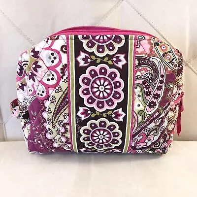 Vera Bradley Very Berry Paisley Large Cosmetic • $34