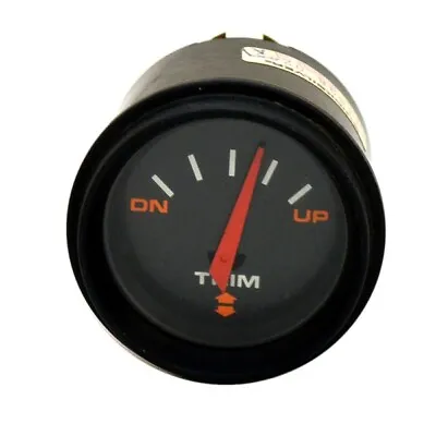 Mercury Quicksilver Boat Trim Gauge 11159B | Mercury Volvo Yamaha Black • $25.10