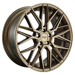 Niche 19x8.5 Wheel Bronze M191 GAMMA 5x4.5 +35mm Aluminum Rim • $336