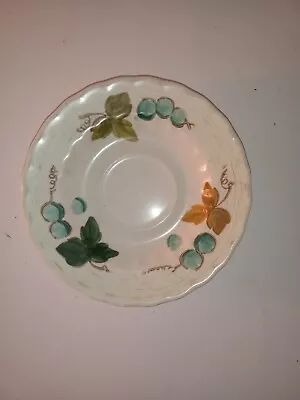 Vernon Ware Metlox Vineyard Leaves And Grapes Saucers 6” Replacement Saucers • $12