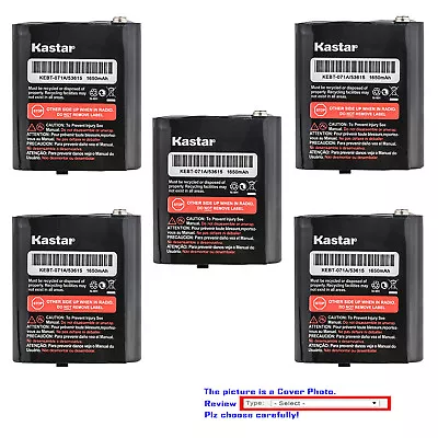 Kastar 1650mAh Ni-MH Battery For Motorola 53615 TalkAbout T5410 TalkAbout T5420 • $21.89