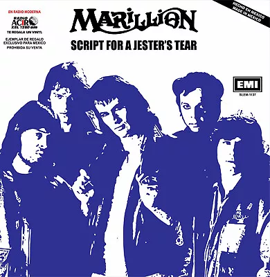 Marillion  Script For A Jester's Tear  Lp Nice Ps Mexico Vg+ Mexican Promo • $49.99