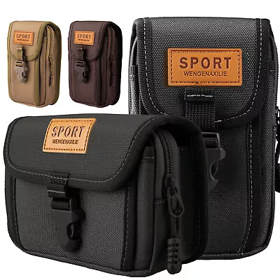 Cell Phone Belt Holster Loop Pack Bag PU Leather Pouch Wallet Case​ Waist Cover • $11.98