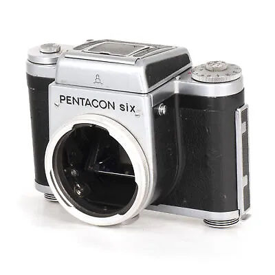 CLA'd Pentacon SIX 6x6 Medium Format Film Camera Body W/ WLF Finder! • $249.99