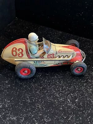 1960's Vintage Japanese Midget Open-wheel Style Racer #63 Champion 7 Inch Toy • $77