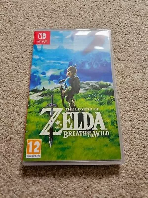 The Legend Of Zelda Breath Of The Wild Nintendo Switch Game • £29.99