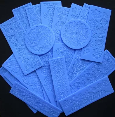 £4.90 • Buy New Flower Lace Shaped Silicone Mold Mould Fondant Cake Decoration Baking Tool