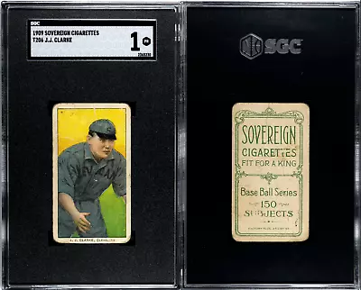 T206 J.J. Clarke || Sovereign 150 || SGC 1 || Tough Card • $119.99