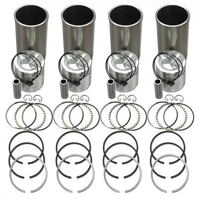 830641M91 830697M91 Sleeve & Piston Kit W/ 3-3/8  Overbore Fits Massey Tractor • $435.70