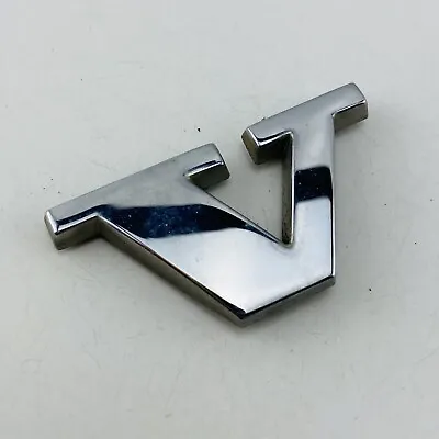 2001-2007 Volvo V70 Emblem Logo Letter Badge Gate Hatch Rear Chrome D86V-2 • $10