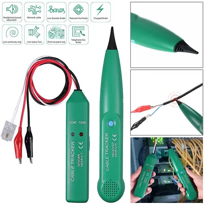£15.82 • Buy MS6812 Cable Finder Tone Generator Probe Tracker Wire Network Tester Tracer Kits