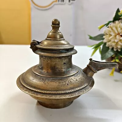 1920s Vintage Pure Brass Ghee/ Butter Pot • $98