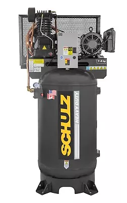 Schulz Air Compressor 7.5hp  Single Phase 80 Gallon Tank 30cfm 175 Psi • $3254