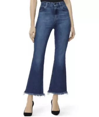 J Brand Womens Julia Blue Denim Medium Wash High Rise Flare Jeans 26 JB002441 • $82.95