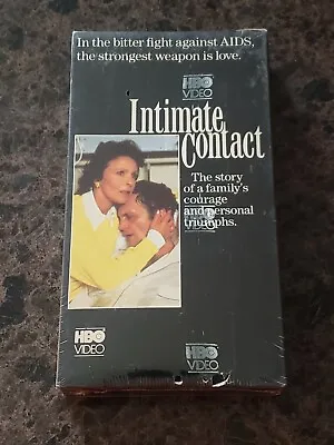 BRAND NEW Intimate Contact (VHS 1987) Claire Bloom RARE Sealed HBO Watermarks • $79.99