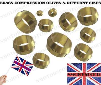 £6.59 • Buy Imperial Brass Olives Barrel Plumbing Olive Compression Fitting Pipe Gas Fuel