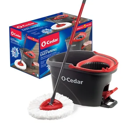 New EasyWring Spin Mop & Bucket System • $35