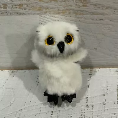 Ty Beanie Boo Austin White Owl 15cm • $8.90