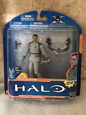 £9.99 • Buy Mcfarlane.2012 Halo - Captain Jacob Keyes - 22 Moving Parts. Original Packaging