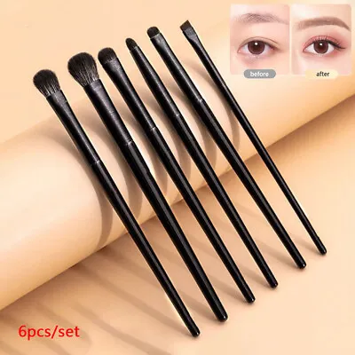 6PCS Eye Makeup Brushes Set Professional Eyeshadow Blending Make Up Brush SK7 • $5.95