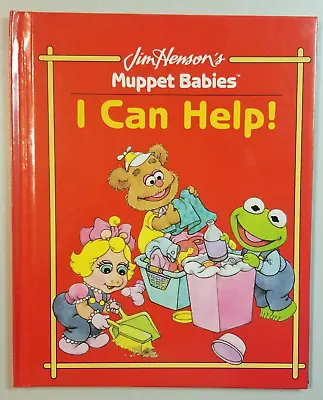 Vintage 1992 Jim Henson’s Muppet Babies I Can Help Hardcover Book • $6