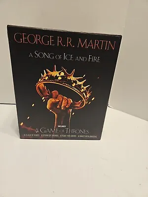 George R. R. Martin's A Game Of Thrones 5-Book Boxed Set (Song Of Ice And Fire) • $30