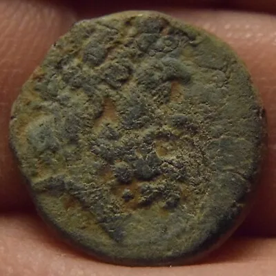 ILLYRIA DYRRHACHION COIN. ZEUS - TRIPOD XAI-PIΛΛOY Mid 1st C. BC Bronze • $35