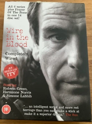 £5 • Buy Wire In The Blood: Completely Wired DVD (2016) Robson Green  14 Discs Boxset 