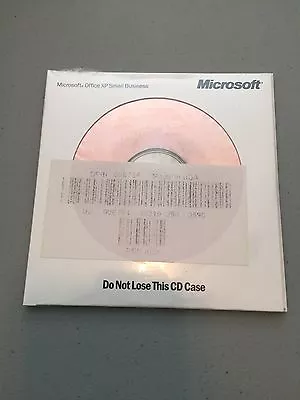 Microsoft Office XP Small Business Windows W/ Product Key Brand New Sealed! • $19.99