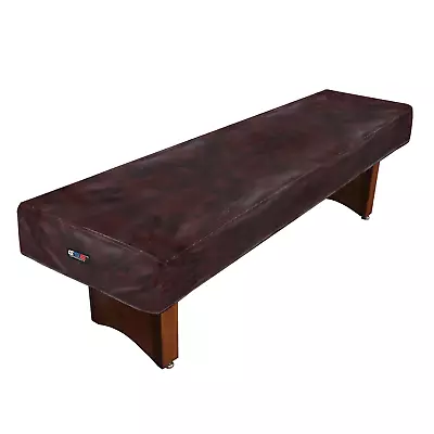 9'/12'/14'/16' Brown Heavy Duty PU Leatherette Shuffleboard Table Cover • $59.98