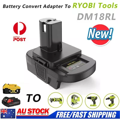 $21.86 • Buy NEW Battery Adapter For DEWALT Milwaukee M18 To RYOBI ONE+ Tools 18V BATTERY