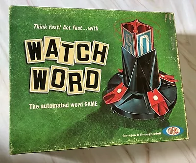 Vintage 1966 Watch Word Game • $20