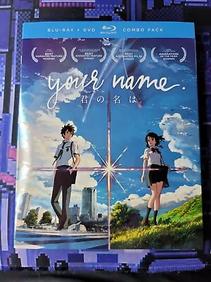 Your Name. (Blu-ray DVD 2016) • $12.99