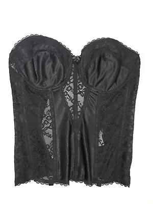 $30.09 • Buy VA BIEN Low-Back UNDERWIRE Bustier Style 523 Black [CHOOSE SIZE] *New ~MSRP $60