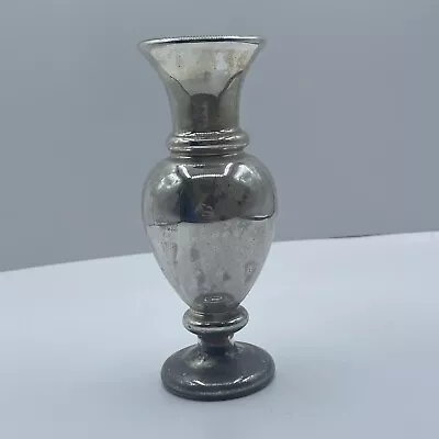 Vintage Mercury Silver Beautiful Decor Vase • $29.95