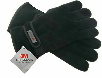 Ladies Gloves Thinsulate Thermal Insulation Fleece Lined Adults Warm Winter Wear • £5.45