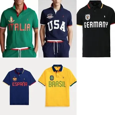  Polo Ralph Lauren Country Polo Shirt Mesh S M L XL XXL - Custom Slim Fit • $64.95