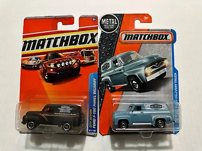 Matchbox City Action #17 & #69 Ford F-100 Panel Delivery HOLST Speed Shop - Lot • $14.95
