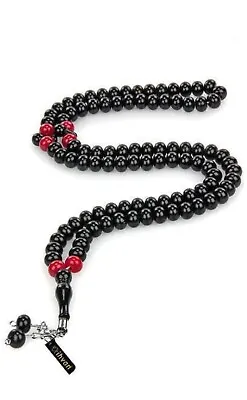 Tasbih Prayer 99 Beads Black/red Zikr • $9.49