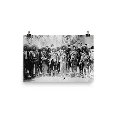 Pancho Villa And His Staff Print Poster • $21.99