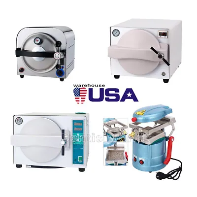 Dental Autoclave Steam Sterilizer Medical Sterilization/ Lab Vacuum Equipment • $127.88