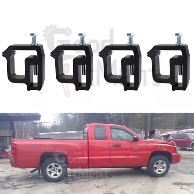 For Dodge Dakota H100 Topper Camper Shell Mounting Clamps 4Pcs Aluminum Alloy US • $35.17