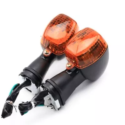 Front Turn Signal Lights For KAWASAKI NINJA 250R/500R KLE 250/400/500 Z750 ZR-7S • $20.69