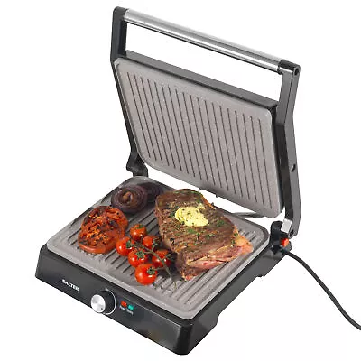 £48.99 • Buy Salter Health Grill Panini Sandwich Press XL Non-Stick Griddle Plate Marblestone