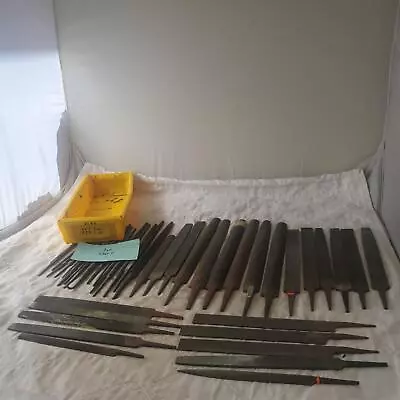 Lot Of 41 Vintage Metal Hand Files Hand Tools LOT 322 • $99